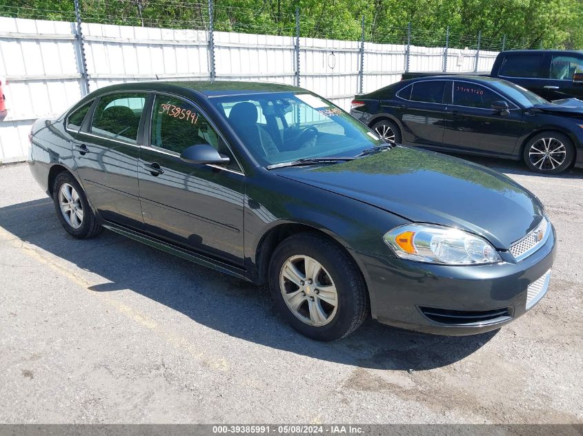 2014 Chevrolet Impala Limited Ls VIN: 2G1WA5E32E1179671 Lot: 39385991