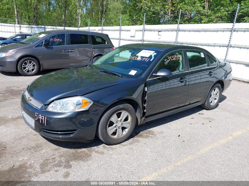 2014 Chevrolet Impala Limited Ls VIN: 2G1WA5E32E1179671 Lot: 39385991