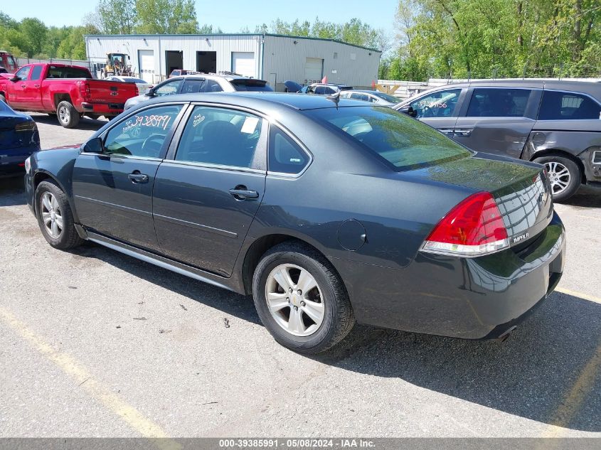 2014 Chevrolet Impala Limited Ls VIN: 2G1WA5E32E1179671 Lot: 39385991