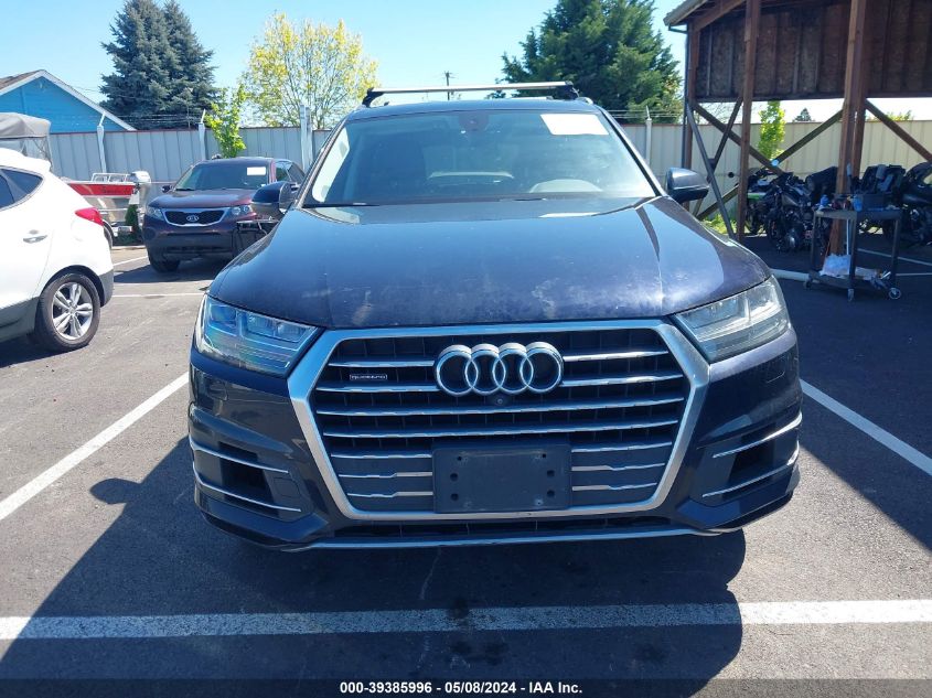 2017 Audi Q7 3.0T Premium VIN: WA1LAAF71HD033981 Lot: 39385996