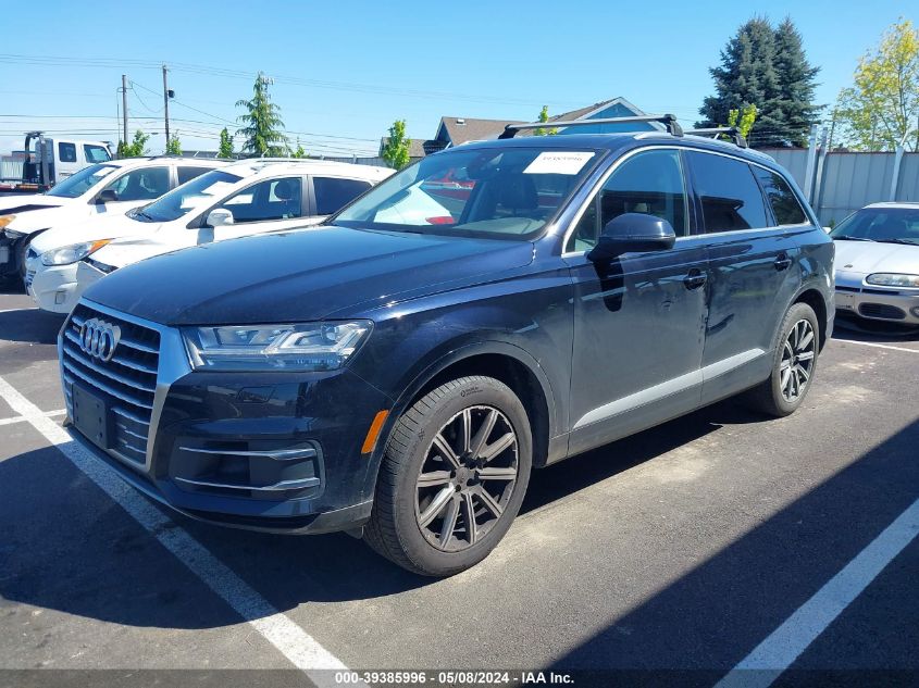 2017 Audi Q7 3.0T Premium VIN: WA1LAAF71HD033981 Lot: 39385996