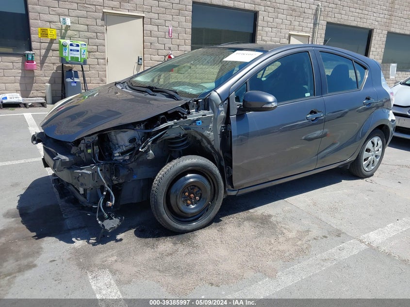 2012 Toyota Prius C Three VIN: JTDKDTB35C1001696 Lot: 39385997