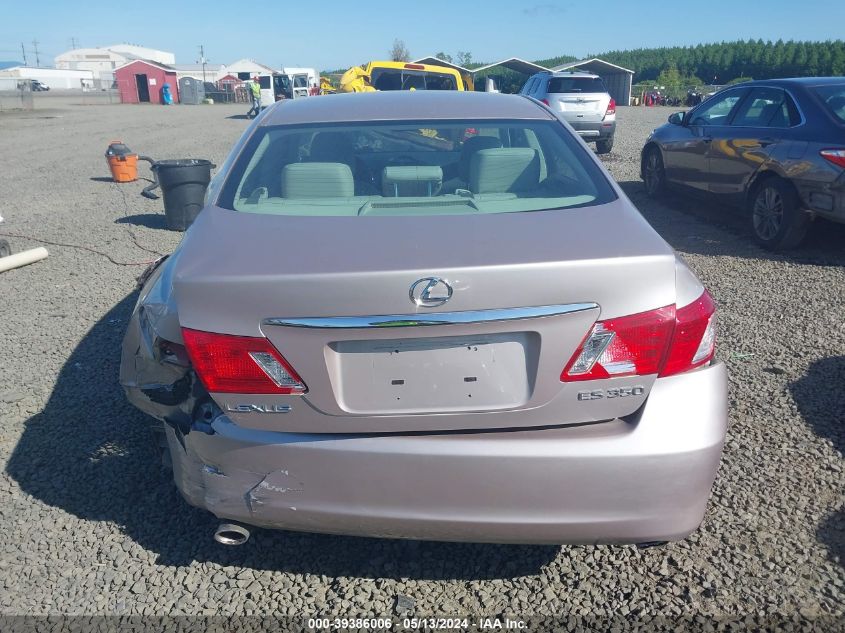 2007 Lexus Es 350 VIN: JTHBJ46G872075186 Lot: 39386006