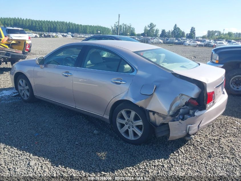 2007 Lexus Es 350 VIN: JTHBJ46G872075186 Lot: 39386006