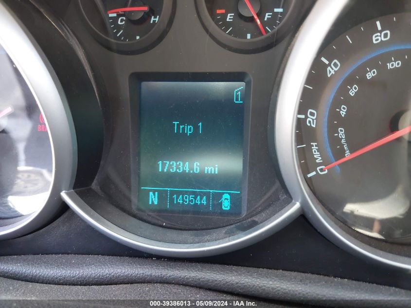 2011 Chevrolet Cruze 2Lt VIN: 1G1PG5S93B7147225 Lot: 39386013