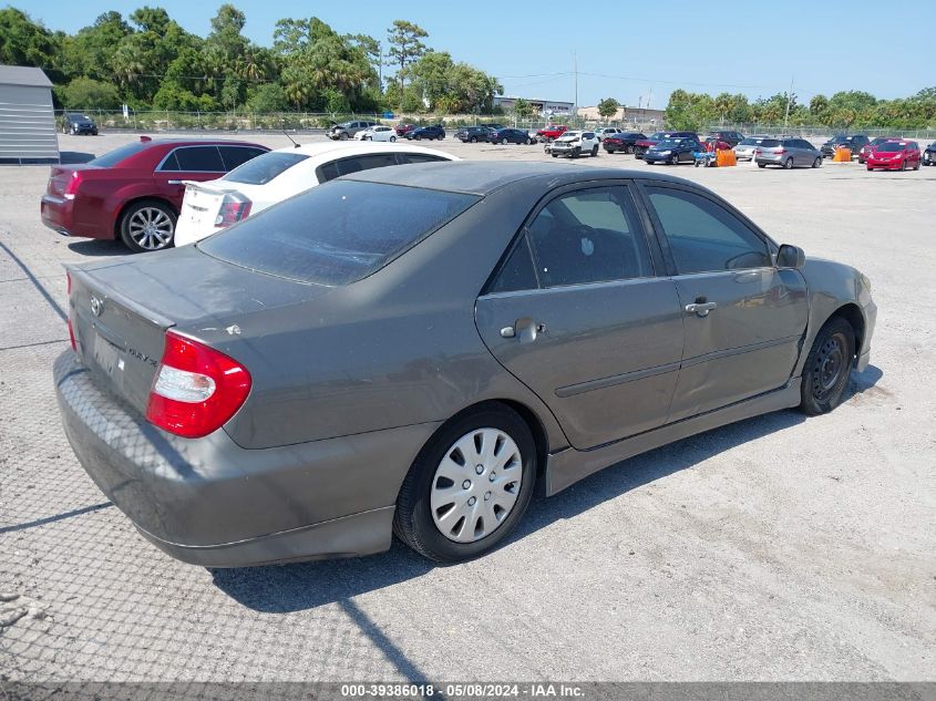 2003 Toyota Camry Se VIN: 4T1BE32K93U743081 Lot: 39386018