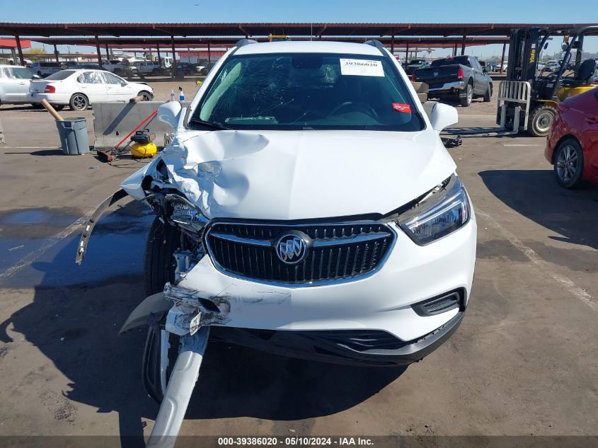 2021 Buick Encore Fwd Preferred VIN: KL4CJASB3MB339337 Lot: 39386020