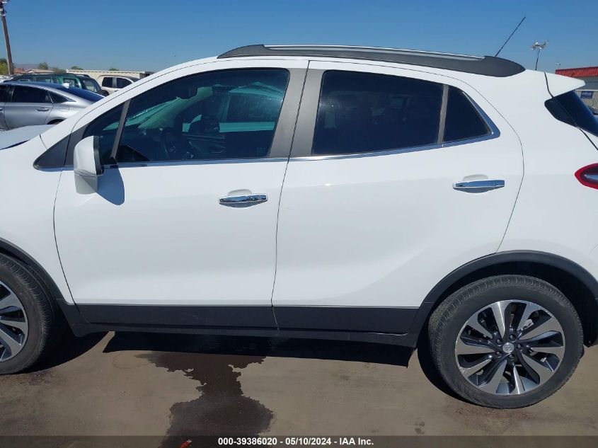 2021 Buick Encore Fwd Preferred VIN: KL4CJASB3MB339337 Lot: 39386020