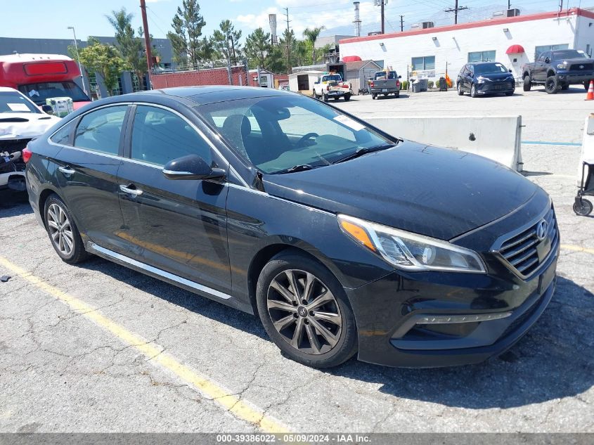 2016 Hyundai Sonata Limited VIN: 5NPE34AF2GH353635 Lot: 39386022