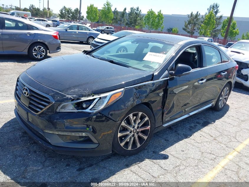 2016 Hyundai Sonata Limited VIN: 5NPE34AF2GH353635 Lot: 39386022