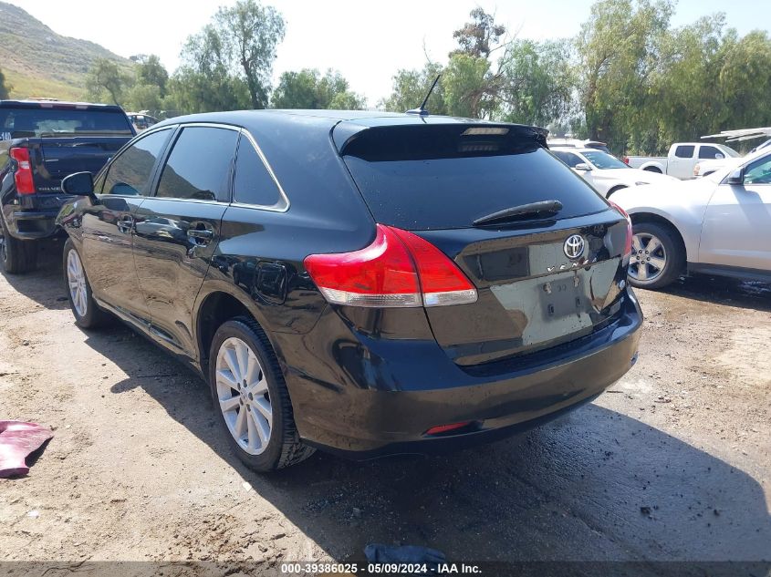 2012 Toyota Venza Le VIN: 4T3ZA3BB5CU057945 Lot: 39386025