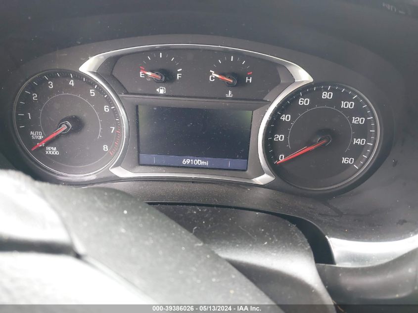 2021 Chevrolet Traverse Fwd Lt Cloth VIN: 1GNERGKW1MJ258895 Lot: 39386026