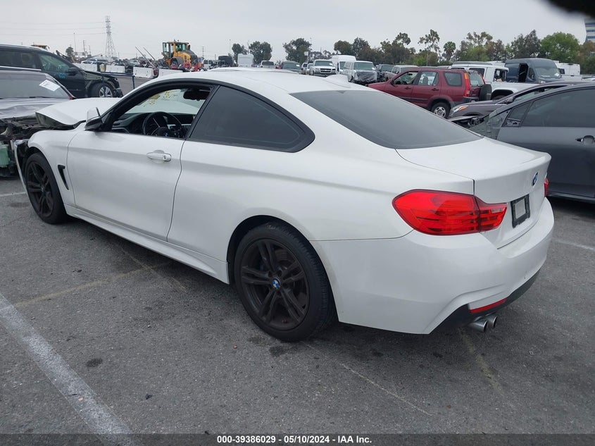 2015 BMW 428I VIN: WBA3N7C54FK222291 Lot: 39386029