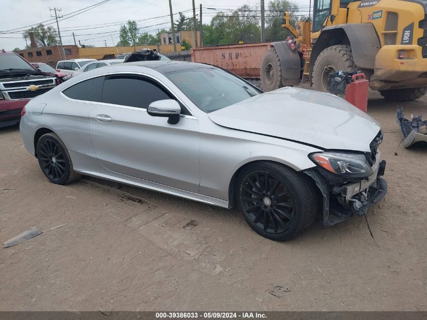 WDDWJ4JB3HF383672 2017 MERCEDES-BENZ C CLASS - Image 1