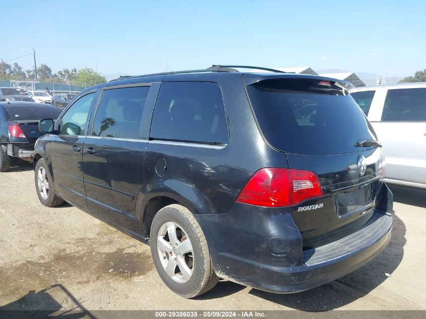 2009 Volkswagen Routan Sel VIN: 2V8HW54X79R543942 Lot: 39386035