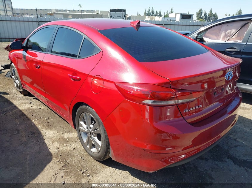 VIN KMHD84LF8HU354611 2017 HYUNDAI ELANTRA VALUE EDITION