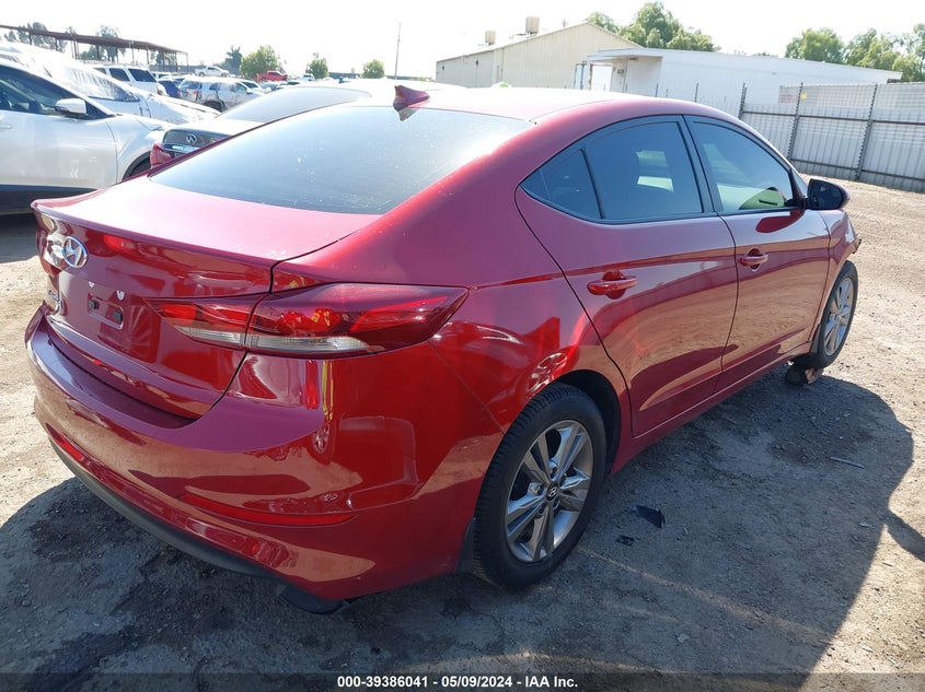 VIN KMHD84LF8HU354611 2017 HYUNDAI ELANTRA VALUE EDITION