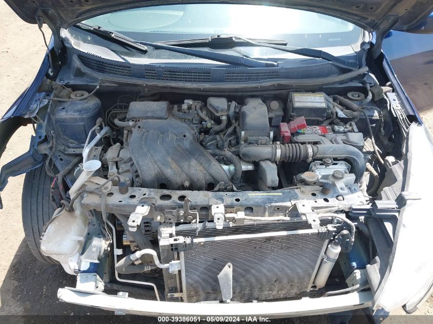 2019 Nissan Versa 1.6 Sv VIN: 3N1CN7AP8KL869912 Lot: 39386051