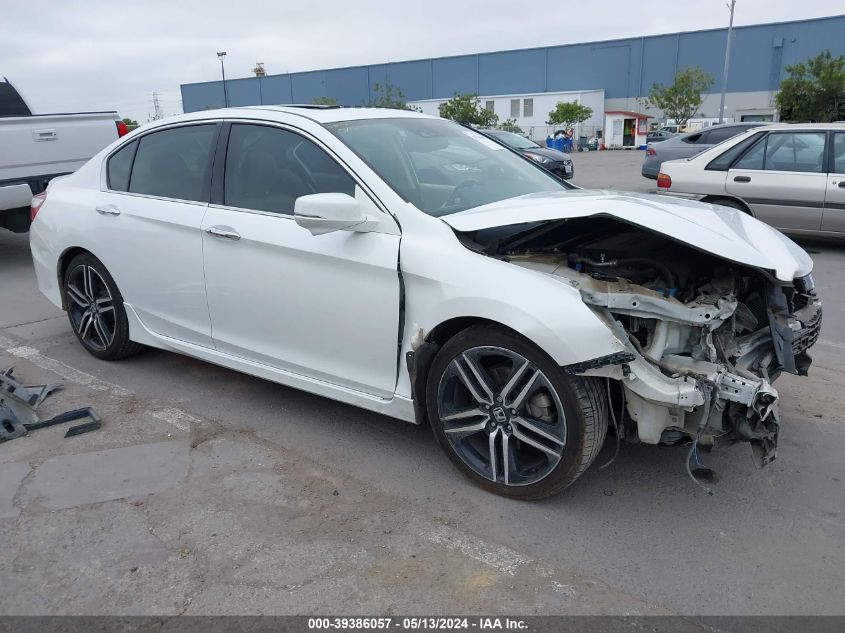 2017 Honda Accord Touring V6 VIN: 1HGCR3F99HA029515 Lot: 39386057