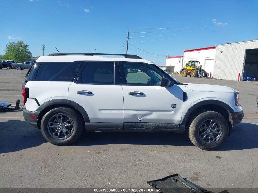 2022 Ford Bronco Sport Big Bend VIN: 3FMCR9B65NRE35690 Lot: 39386058