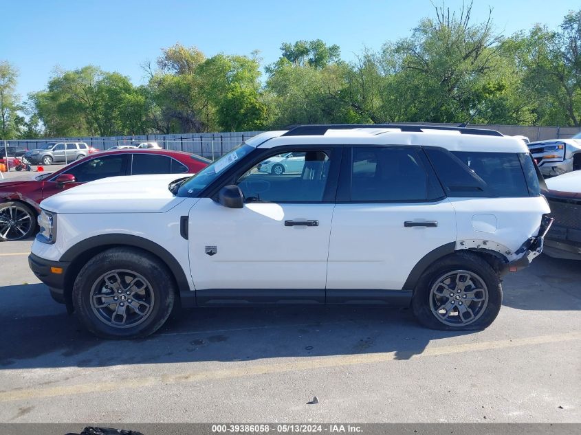 2022 Ford Bronco Sport Big Bend VIN: 3FMCR9B65NRE35690 Lot: 39386058