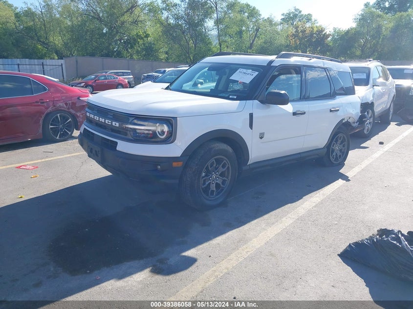 2022 Ford Bronco Sport Big Bend VIN: 3FMCR9B65NRE35690 Lot: 39386058