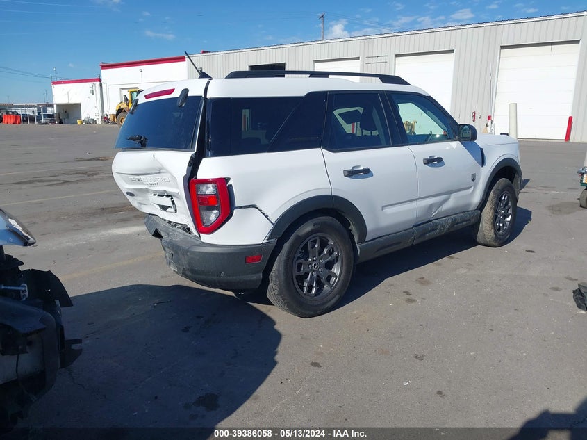 2022 Ford Bronco Sport Big Bend VIN: 3FMCR9B65NRE35690 Lot: 39386058