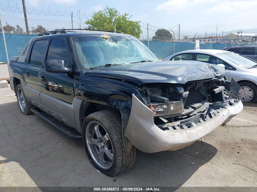 2002 Chevrolet Avalanche 1500 VIN: 3GNEC13T82G260046 Lot: 39386072