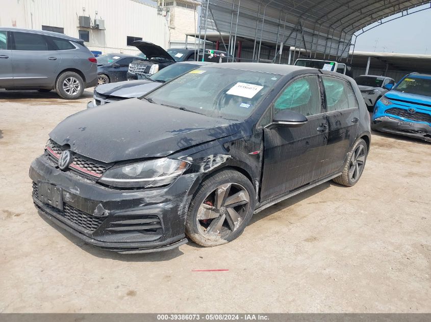 3VW547AU5JM251483 2018 Volkswagen Golf Gti 2.0T Autobahn/2.0T S/2.0T Se