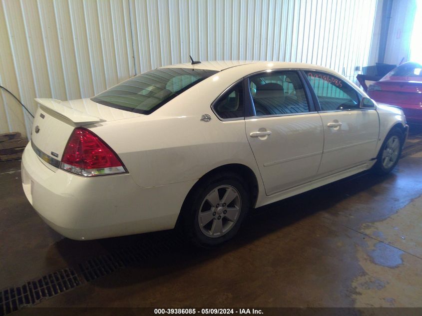 2009 Chevrolet Impala Lt VIN: 2G1WT57K391282375 Lot: 39386085