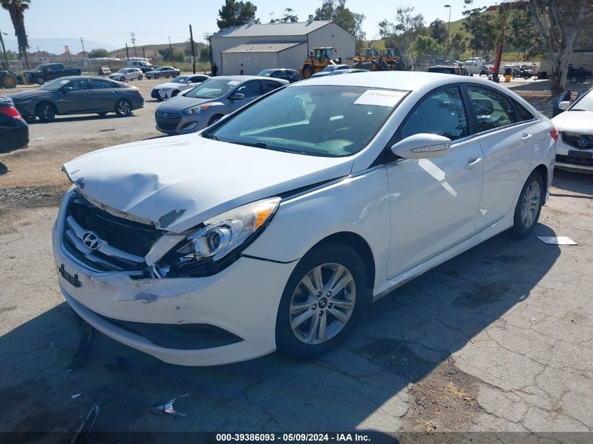 2014 Hyundai Sonata Gls VIN: 5NPEB4AC9EH919313 Lot: 39386093