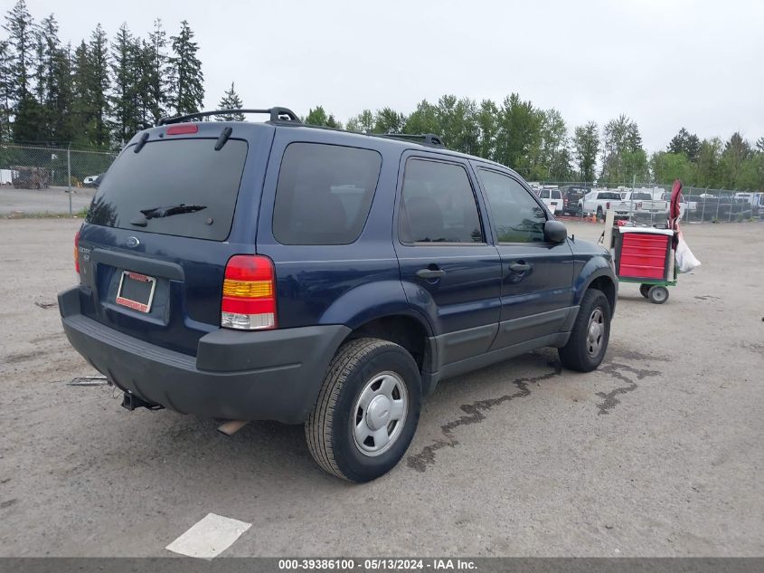 2003 Ford Escape Xls VIN: 1FMYU92173KA77552 Lot: 39386100