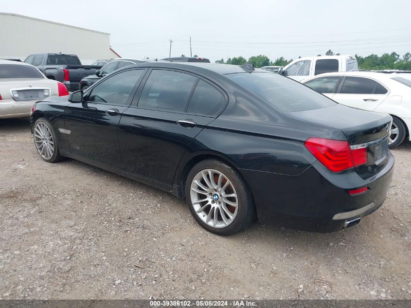 2010 BMW 750I VIN: WBAKA8C51ACY35517 Lot: 39386102