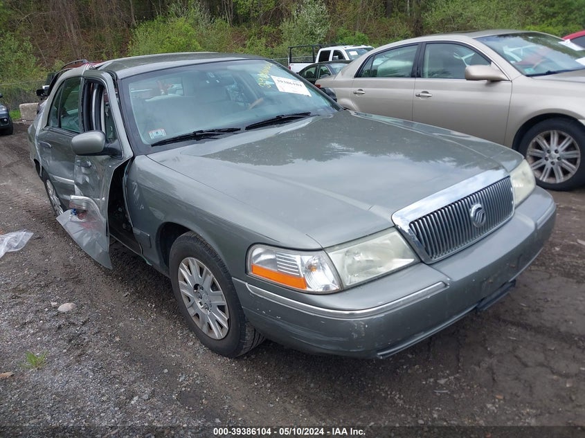 2004 Mercury Grand Marquis Gs VIN: 2MEFM74W24X678535 Lot: 39386104