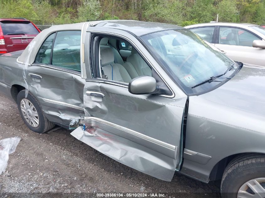 2004 Mercury Grand Marquis Gs VIN: 2MEFM74W24X678535 Lot: 39386104