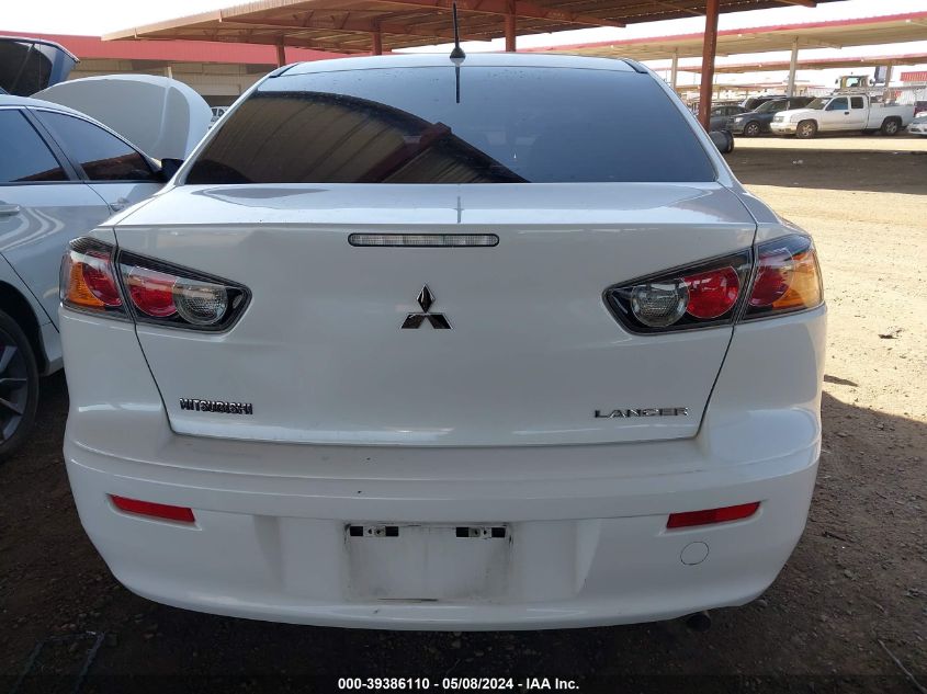 2016 Mitsubishi Lancer Es VIN: JA32U2FU6GU012836 Lot: 39386110