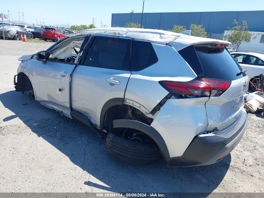 2021 Nissan Rogue Sv Intelligent Awd VIN: 5N1AT3BB1MC770123 Lot: 39386114