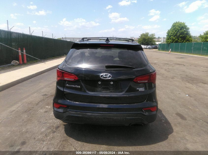 2018 Hyundai Santa Fe Sport 2.4L VIN: 5NMZUDLB4JH057657 Lot: 39386117