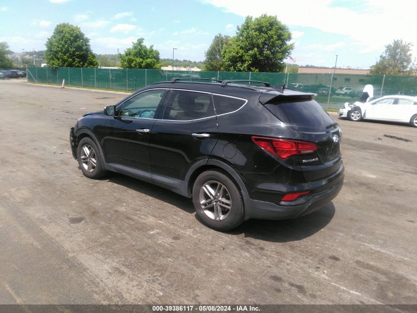 2018 Hyundai Santa Fe Sport 2.4L VIN: 5NMZUDLB4JH057657 Lot: 39386117