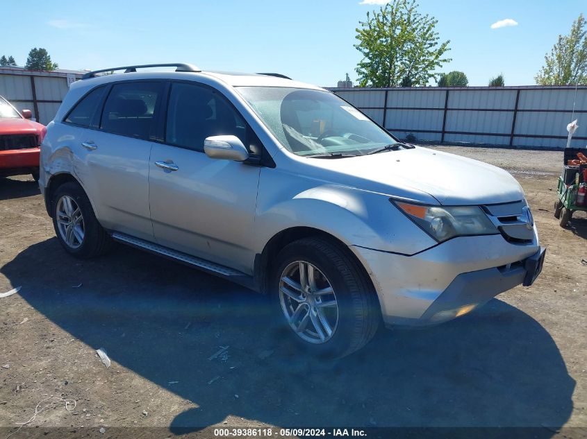 2008 Acura Mdx Technology Package VIN: 2HNYD28348H502612 Lot: 39386118