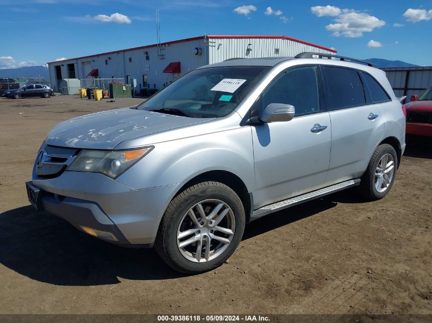 2008 Acura Mdx Technology Package VIN: 2HNYD28348H502612 Lot: 39386118