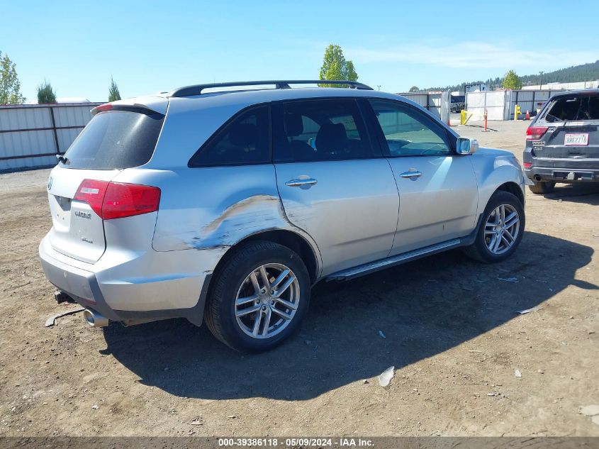 2008 Acura Mdx Technology Package VIN: 2HNYD28348H502612 Lot: 39386118