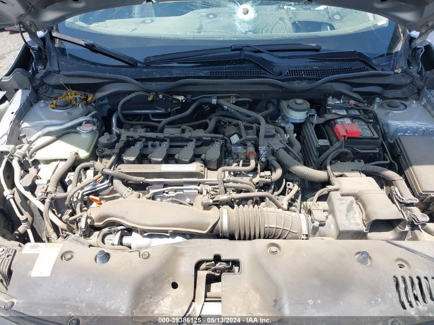 2019 Honda Civic Ex-L VIN: JHMFC1F76KX009984 Lot: 39386125