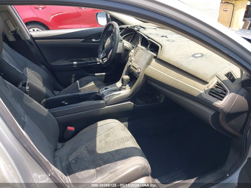 VIN JHMFC1F76KX009984 2019 HONDA CIVIC EX-L