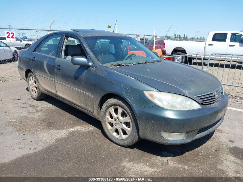 2005 Toyota Camry Xle V6 VIN: 4T1BF30K25U088331 Lot: 39386128