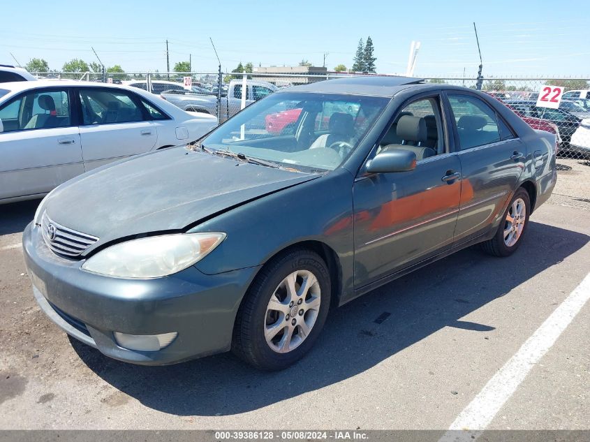 2005 Toyota Camry Xle V6 VIN: 4T1BF30K25U088331 Lot: 39386128