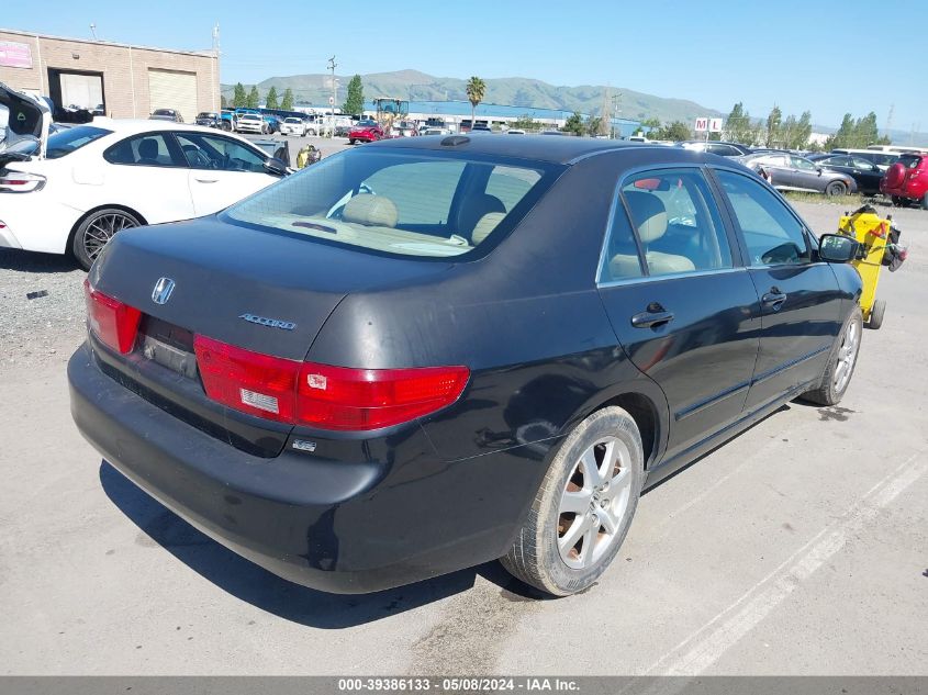 2005 Honda Accord 3.0 Ex VIN: 1HGCM66525A018154 Lot: 39386133