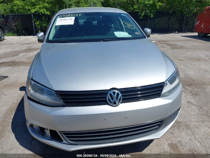 2012 Volkswagen Jetta 2.5L Se VIN: 3VWDX7AJ7CM351970 Lot: 39386134