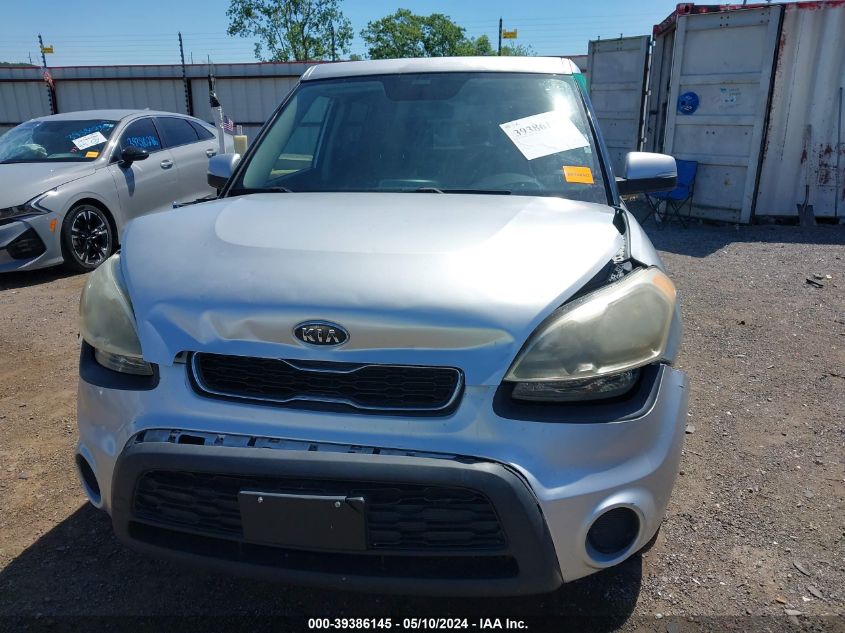 2012 Kia Soul + VIN: KNDJT2A67C7470175 Lot: 39386145