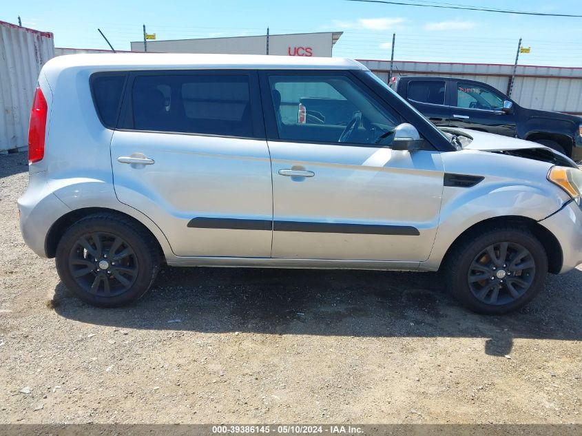 2012 Kia Soul + VIN: KNDJT2A67C7470175 Lot: 39386145